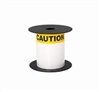 Brother BMSLT46CAUT Mobile 4"x 6" TT ANSI/OSHA Caution 1-1/8in Yel Header White Vinyl Label (use BMSLPR03xx Ribbons), 3mil, 5+Yrs, 5inOD/1inCore, 200Lbls/Roll, 1Roll/Unit