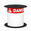 Brother BMSLT46DANGB Mobile 4"x 6" TT ANSI/OSHA Danger 1-1/8in Red Header White Vinyl Label (use BMSLPR03xx Ribbons), 3mil, 5+Yrs, 5inOD/1inCore, 200Lbls/Roll, 1Roll/Unit