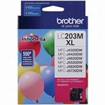 Brother LC203M ( LC-203M ) OEM Magenta High Yield Inkjet Cartridge (Pack of 2)