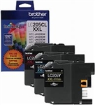 Brother LC2053PKS ( LC-2053PKS ) OEM High Yield Colour Inkjet Cartridges, Combo Pack (Pack of 2)