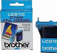 Brother LC21C ( LC-21C ) OEM Cyan Ink Cartridge