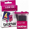 Brother LC21M ( LC-21M ) OEM Magenta Ink Cartridge