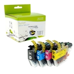 Brother LC3013 ( LC-3013 ) Compatible Combo Pack includes Black, Cyan, Magenta and Yellow Inkjet Cartridges 