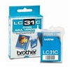 Brother LC31C ( LC-31C ) OEM Cyan Ink Cartridge