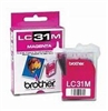 Brother LC31M ( LC-31M ) OEM Magenta Ink Cartridge