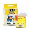 Brother LC31Y ( LC-31Y ) OEM Yellow Ink Cartridge