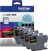 Brother LC4014PKS ( LC-4014PKS ) OEM Black/Colour Combo Pack (includes Black, Cyan, Magenta and Yellow)