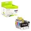 Brother LC401XL Compatible Combo Pack includes Black, Cyan, Magenta and Yellow