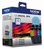 Brother LC402XL3PKS ( LC-402XL3PKS ) OEM Colour High Yield Combo Pack (includes Cyan, Magenta and Yellow)