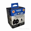 Brother LC412PKS ( LC-412PKS ) OEM Black Ink Cartridge - Dual Pack