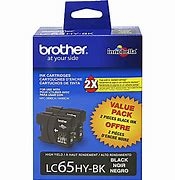 Brother LC65HYBK3PK ( LC-65HYBK3PK ) OEM Black High Capacity InkJet Cartridge (Pack of 3)