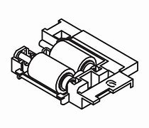 Brother LED879001 OEM Separation Roller Assembly