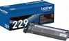 Brother TN229BK ( TN-229BK ) OEM Black Toner Cartridge; 1500 Pgs