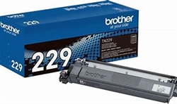 Brother TN229BK ( TN-229BK ) OEM Black Toner Cartridge; 1500 Pgs