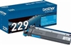 Brother TN229C ( TN-229C ) OEM Cyan Toner Cartridge; 1200 Pgs