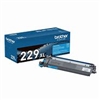 Brother TN229XLC ( TN-229XLC ) OEM Cyan High Yield Toner Cartridge; 2300 Pgs