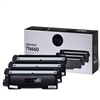 Brother TN660 ( TN-660 ) Compatible Black High Yield Laser Toner Cartridge (Pack of 3)