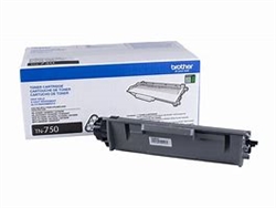 Brother TN750 ( TN-750 ) OEM Black High Yield Laser Toner Cartridge