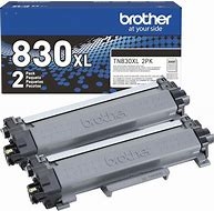 Brother TN830XL2PK ( TN-830XL2PK ) OEM Black High Yield Toner Cartridge; 3000 Pgs (Pack of 2)