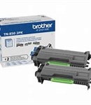 Brother TN850 ( TN-850 ) OEM Black High Yield Laser Toner Cartridge (Pack of 2)