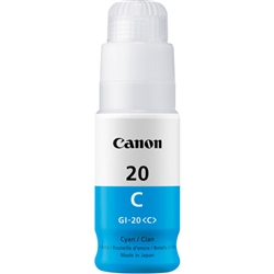 Canon GI20C ( GI-20C ) ( 3394C001 ) OEM Cyan Ink Bottle