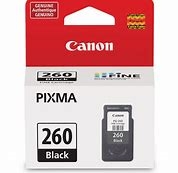 Canon PG260 ( PG-260 ) ( 3707C001 ) OEM Black Ink Cartridge