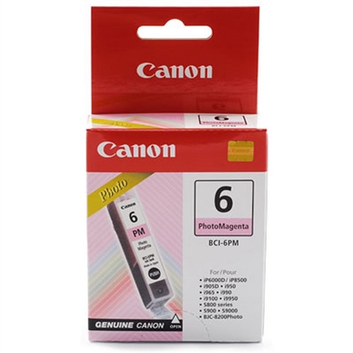 Canon BCI6PM BCI 6PM 4710A003 OEM Photo Magenta