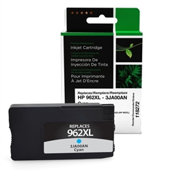 Clover Imaging 118272 ( HP 962XL ) ( 3JA00AN ) Remanufactured Cyan High Yield Ink Cartridge