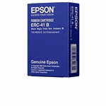 Epson ERC41B ( ERC-41B ) OEM Black POS Printer Ribbons designed for the Epson ERC-41 / TM-H6000 point-of-sale printers