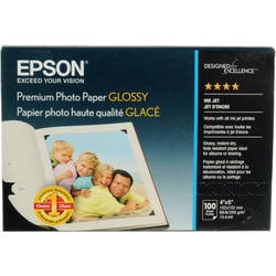 Epson Photo Paper 50 Sheets 4x6 60 Lb Borderless Bright Glossy