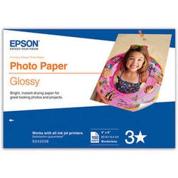 S041143 - Epson Glossy Photo Paper - 20 Sheets