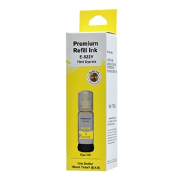 Epson 522 ( T522420 ) Compatible Yellow Ink Bottle