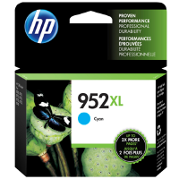 HP 952 XL ( L0S61AN ) OEM Cyan High Yield Inkjet Cartridge