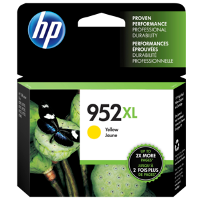 HP 952 XL ( L0S67AN ) OEM Yellow High Yield Inkjet Cartridge