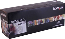 Lexmark X203A21G OEM Black Laser Toner Cartridge